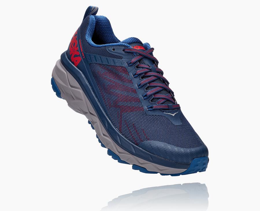 Hoka One One Trail Schoenen Heren - Challenger Atr 5 - Donkerblauw - NQ8472519